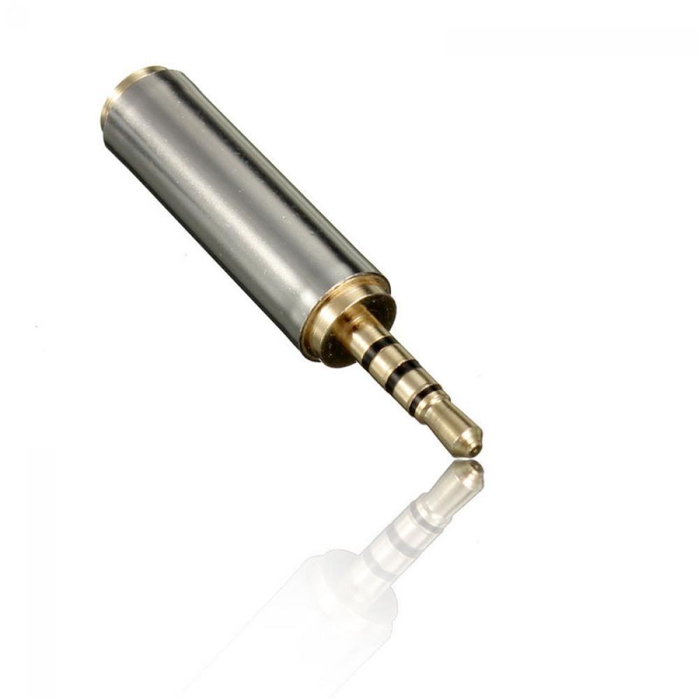 POPULAR Populer 2.5 mm Male to 3.5 mm Female Headphone Konverter Headset Baru