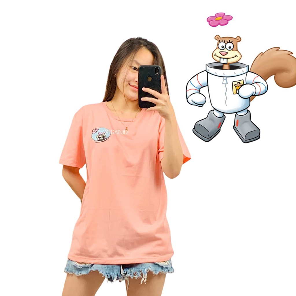 SPONGEBOB AND FRIEND T-SHIRT KAOS OVERSIZE ALLSIZE KARTUN SPONGEBOB PATCH | BAJU KAOS KATUN 30S KARTUN SPONGEBOB POLOS GAMBAR PATCH EDITION