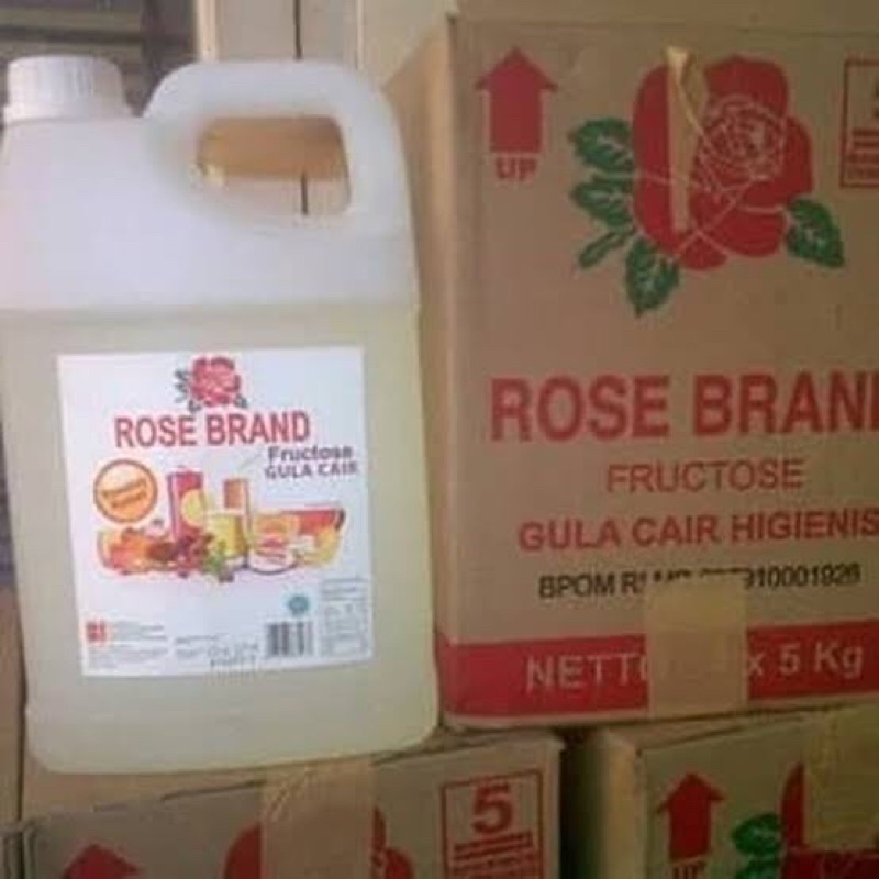 

Gula cair putih fruktosa /simple syrup rose brand di denpasar Bali 1 dus isi 4 jirigen