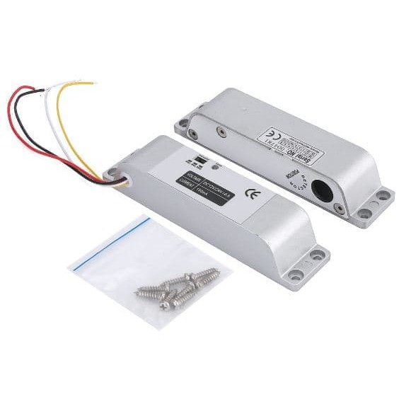 ELECTRIC DROP BOLT DOOR LOCK KUNCI PINTU KAYU BESI 5 KABEL FEEDBACK