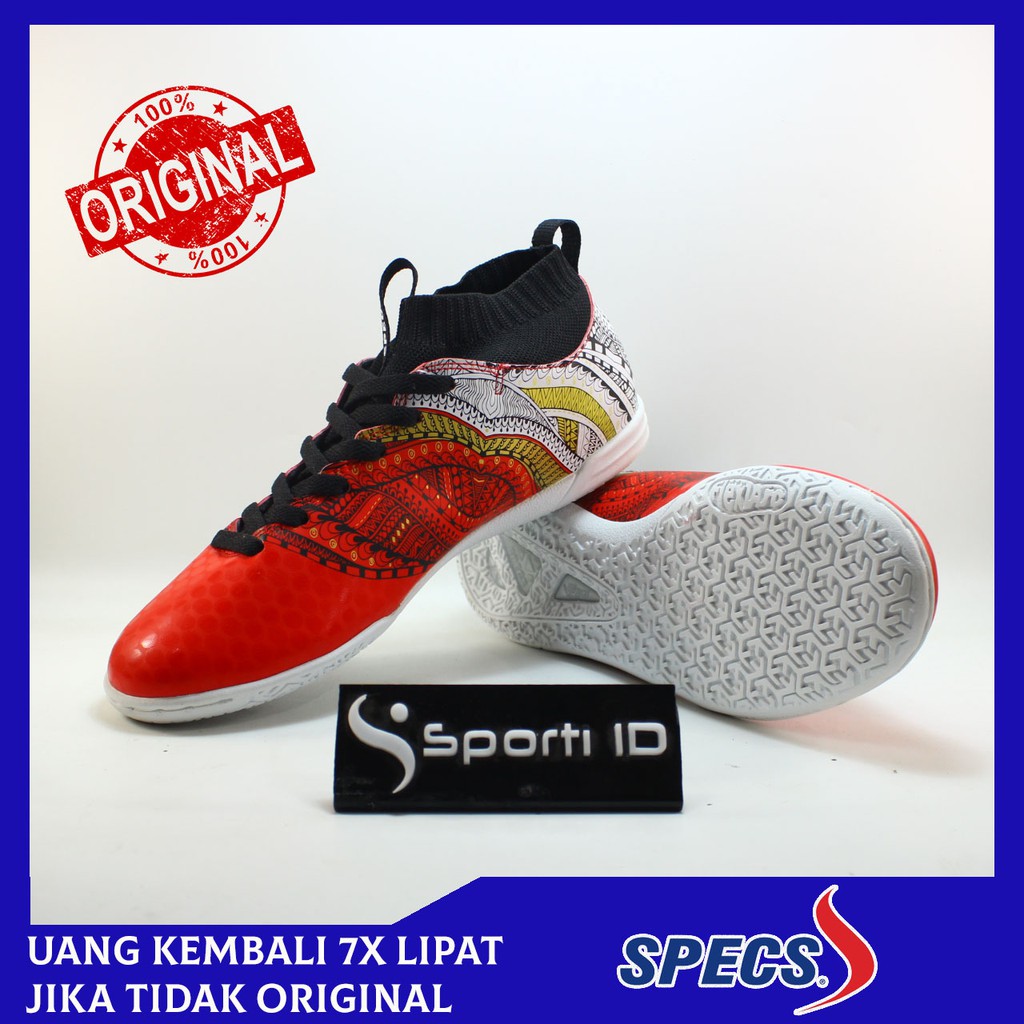  Sepatu  Futsal  Specs  Heritage IN Emperor  Red 400749 