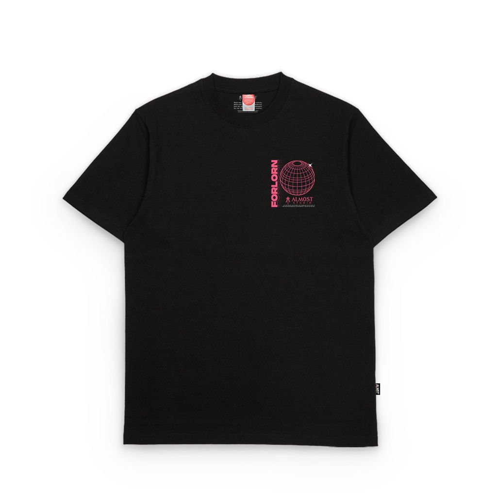 Almost Studio - T-Shirt - Forlorn - Black