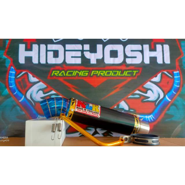 NLK Thailand Black series, moncong siput biru titanium