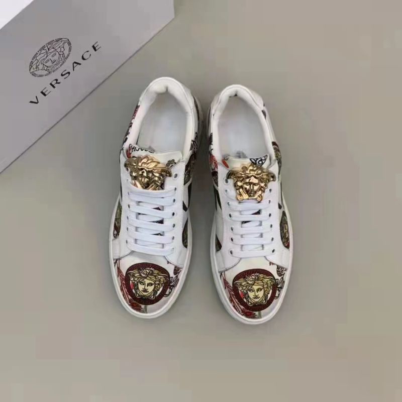 sepatu vers4ce pria sneaker cowok men shoes kets luxury mirror top branded P1SHOES