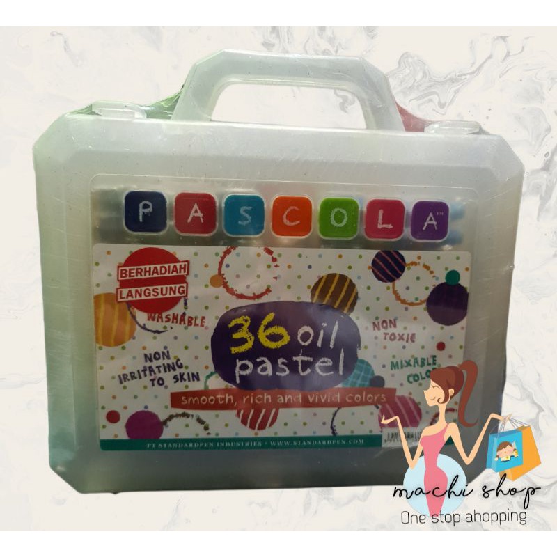 

Pascola 36 Oil pastel barang baru smooth rich and vivid colors