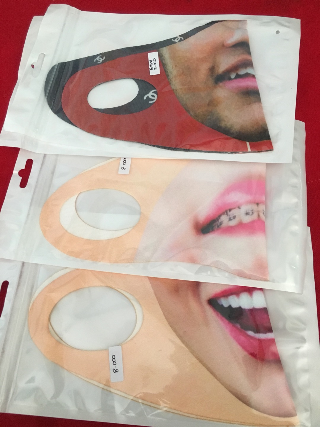 Scuba Masker Wajah Pria&wanita(random) Gk Bs Pilih