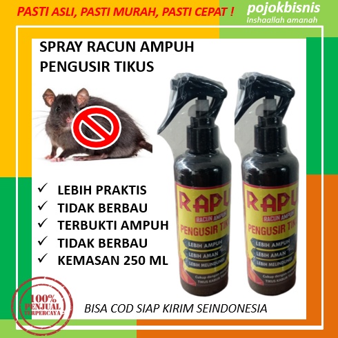 SEMPROTAN PENGUSIR TIKUS /  PENGUSIR ANTI TIKUS AMPUH / PENGUSIR TIKUS MOBIL SPRAY