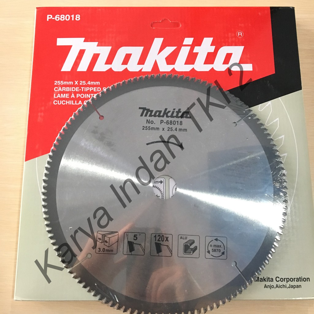 Gergaji Circle Aluminium Multi Makita 10 Mata 120 Circular Saw Blade Shopee Indonesia