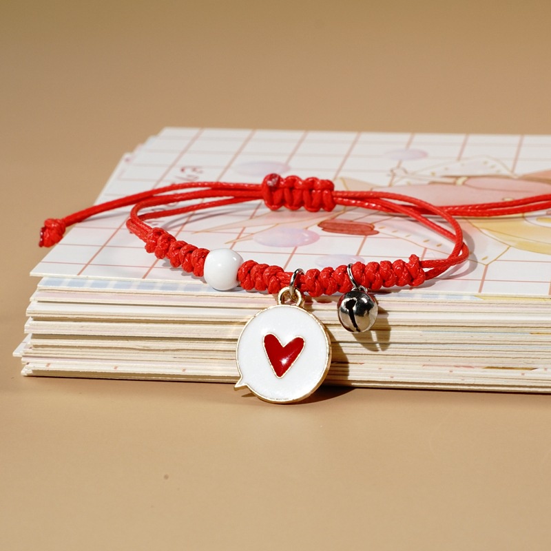 Gelang bangle bagus model korea terbaru lucu imut cantik cocok untuk hadiah bentuk buah binatang-I Love You