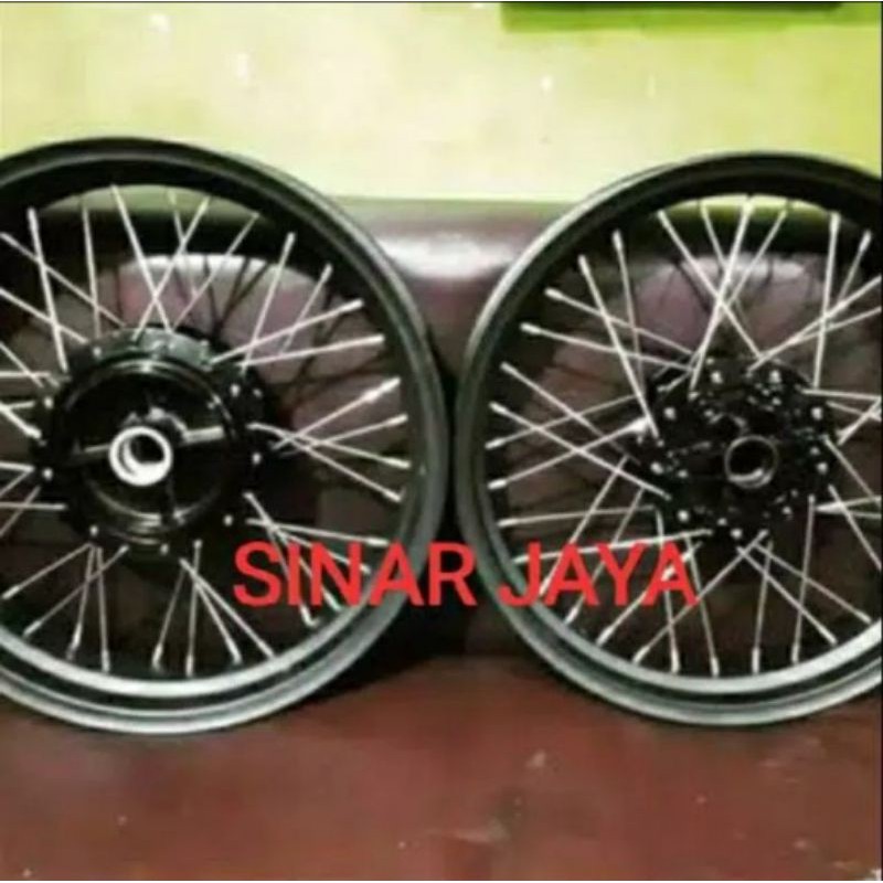 velg jari custom 350 16 250 or 300 18 basis Scorpio Byson benelli Vixion thunder Tiger Primus verza 