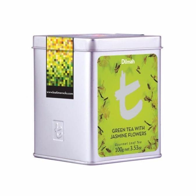

[COD] Dilmah T-Med Caddy Green Tea with Jasmine Flowers 100gr - Loose Tea [COD]