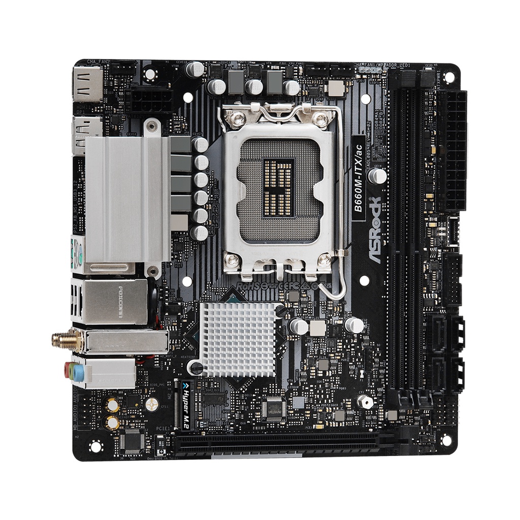 ASROCK MOTHERBOARD Intel Gen B660 m-ITX B660M ITX AC