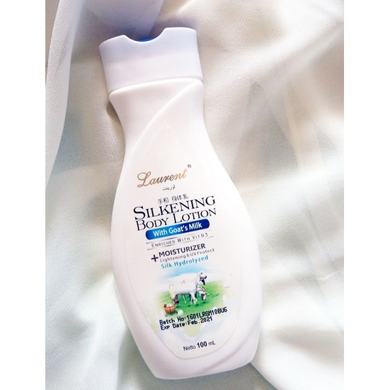 Jual LAURENTBODY LOTION GOAT MILK 100ML Shopee Indonesia