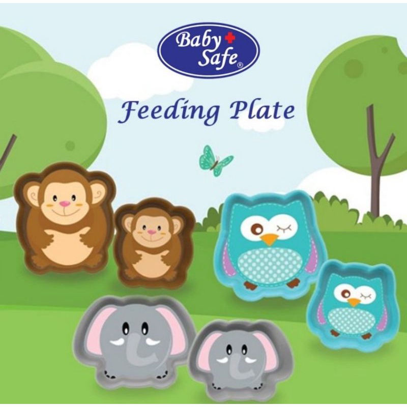 Baby Safe Animal Shape Bowl Mangkok Makan Bayi Anak (FS403) - Peralatan Makan Bayi