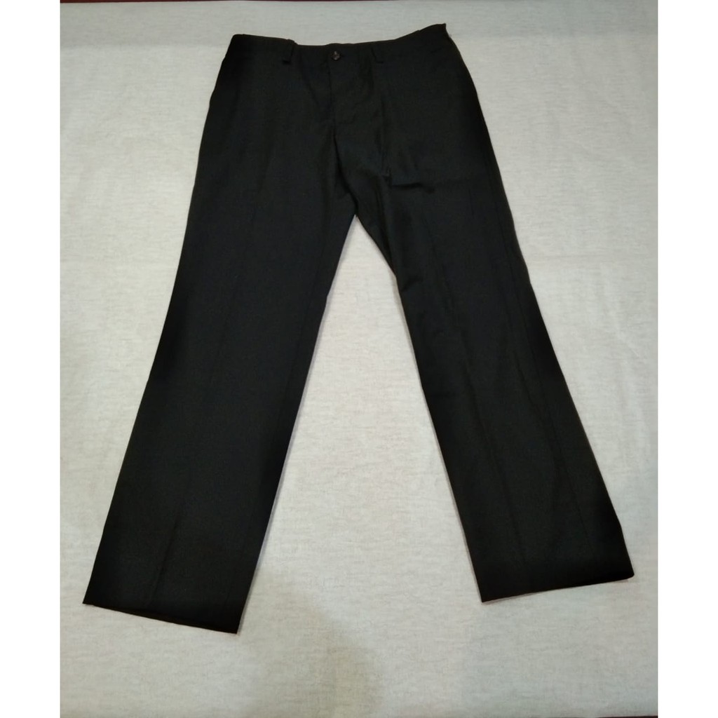 CELANA PANJANG PRIA HUGO BOSS ORIGINAL PRELOVED HITAM SIZE 35