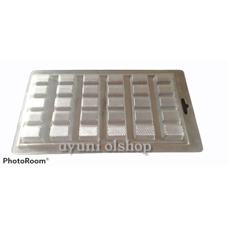 cetakan mika coklat bar