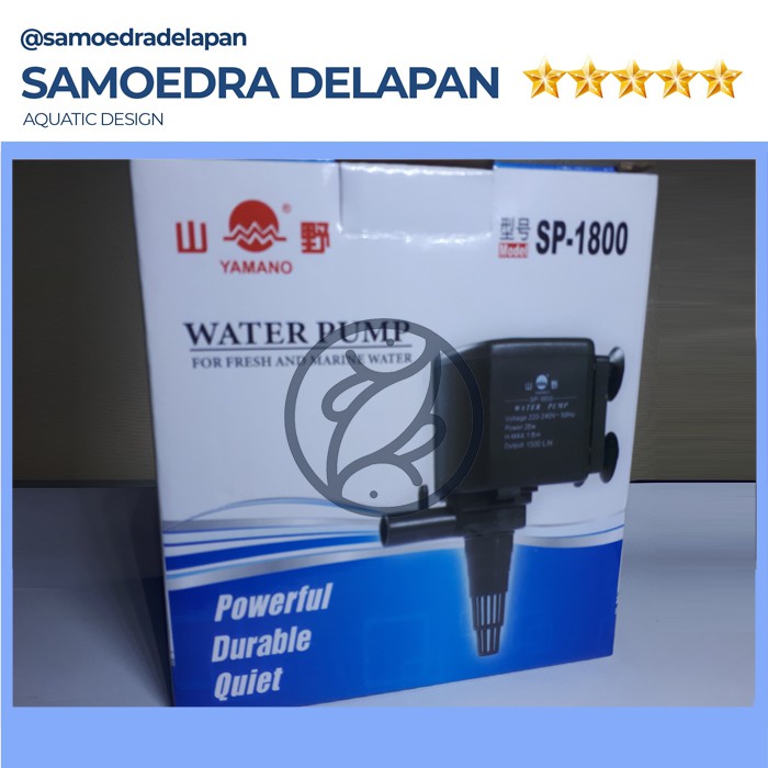 MESIN POMPA AQUARIUM POMPA FILTER SP1800 SP-1800 POMPA FILTER AQUARIUM