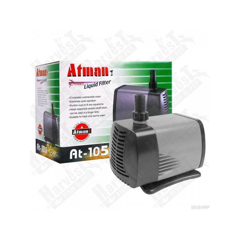 Atman 105 Water Pump Atman AT 105 Pompa Celup Aquarium & Kolam