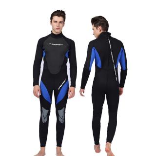  Baju  Renang  Full Body Bahan  Neoprene 3Mm Warna Hitam untuk 