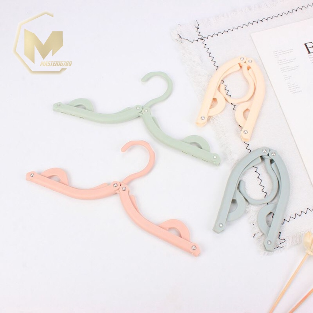 RT72 GANTUNGAN HANGER BAJU LIPAT PORTABLE travel plastik MA2741