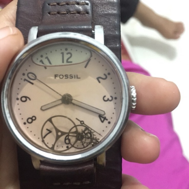 Jam tangan fossil original gaban orson pink