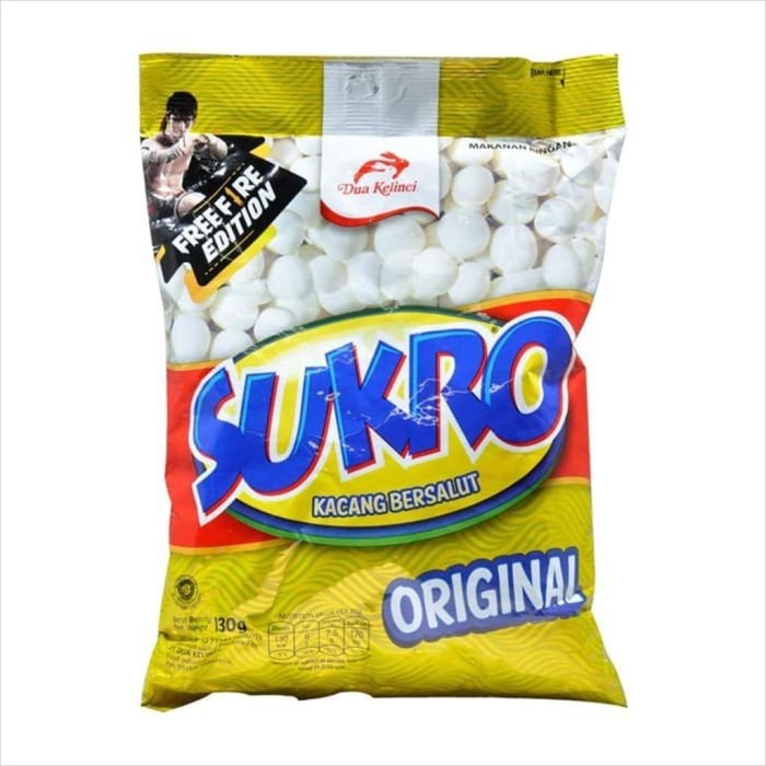

Sukro Kacang Salut Rasa Original 140g X 10 / Pak
