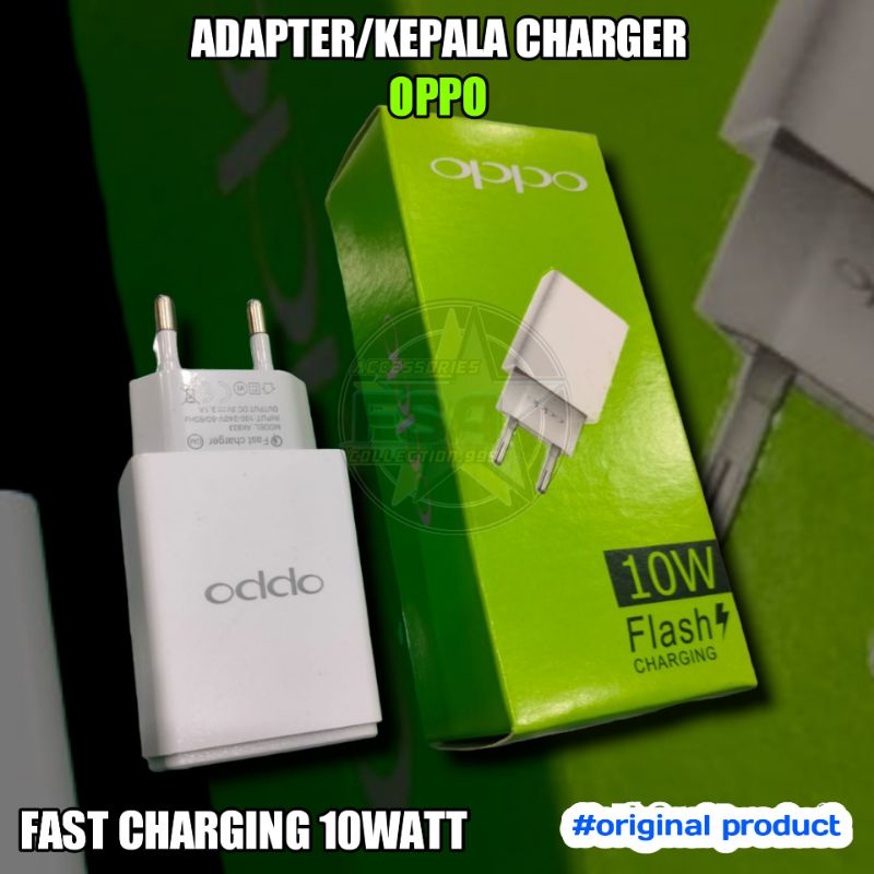 Adaptor Oppo Flash Charging 10W charger Oppo Batok Casan 10W Flash by Oppo