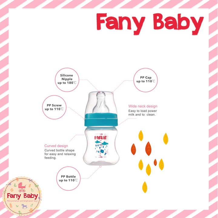 FARLIN MOMFIT PP FEEDING BOTTLE WIDE NECK 150ML