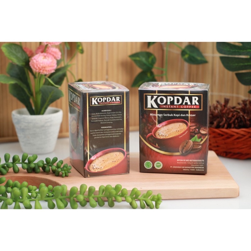 KOPI KOPDAR Isi 5 Sachet 100 gr Asli Original