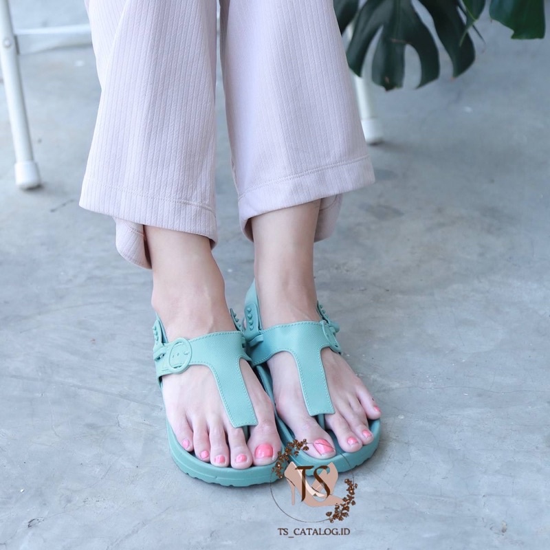 Sandal Japit Gesper Samping Tali Let BEST SELLER Import Mokaya 8059-2AC