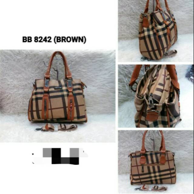 Tas selempang sandang wanita burberry premium murah