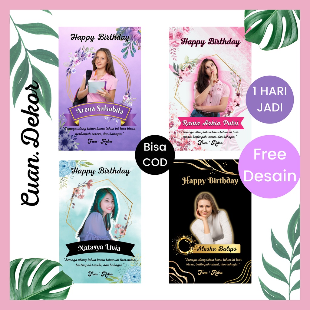 Hiasan dinding Kado Wisuda Happy Graduation Wedding Birthday bisa request Frame Foto Lukisan Hadiah 