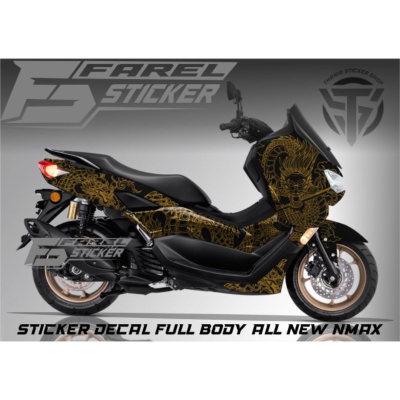sticker variasi decal motor yamaha nmax new 2021 sticker striping decal nmax full body