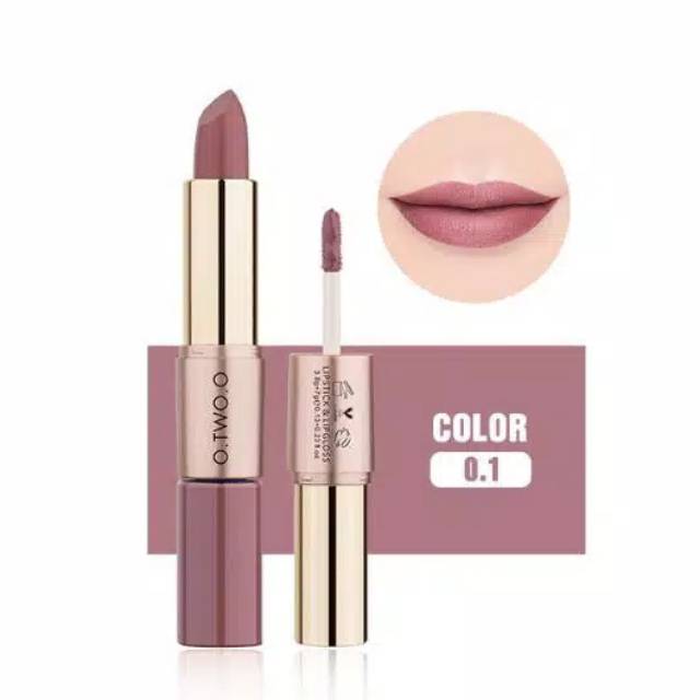 Medan Termurah Lipstick Lipgloss Velvet Mate Otwoo long lasting