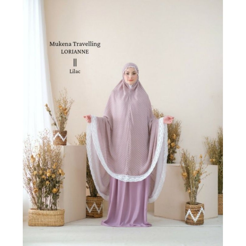 Mukena Dewasa Travelling Mukena Dewasa Terbaru Lorianne