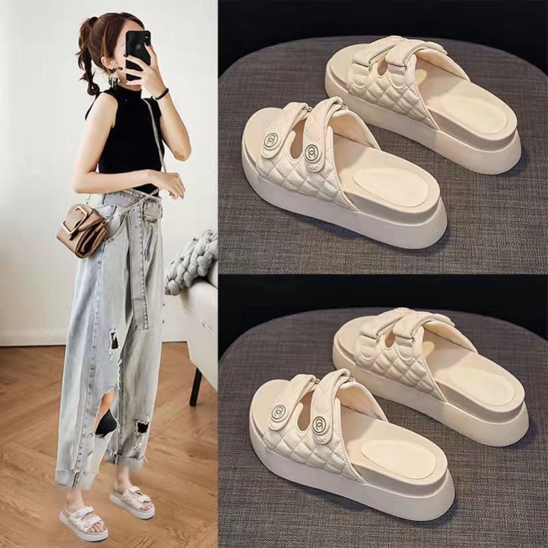 Free Box Sandal NS C168 Sepatu sandal wanita import termurah sandal kasual wanita sandal slip on