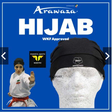 (ARZ) Arawaza Hijab - WKF approved