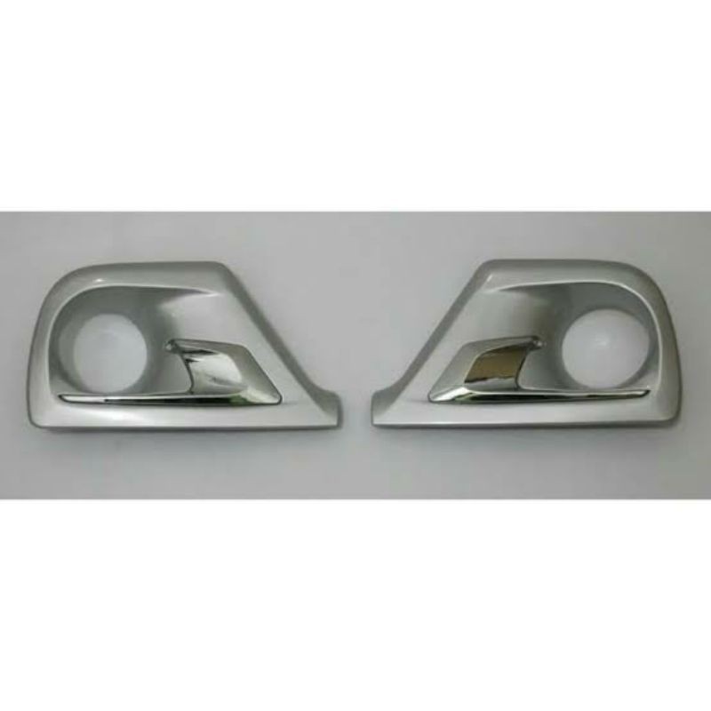 garnish foglamp all new avanza silver hitam putih