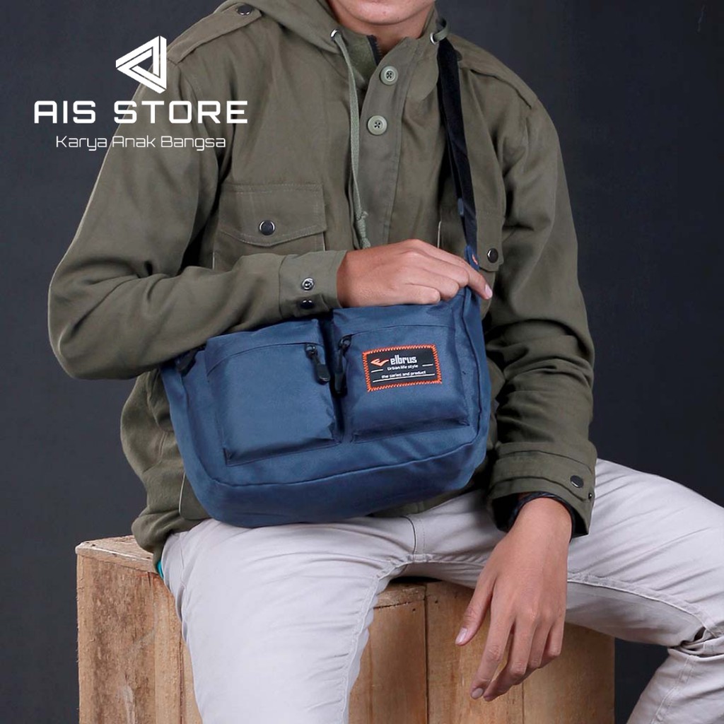 TAS SELEMPANG PRIA TAS WAISTBAG SLEMPANG PRIA ORIGINAL KARYA ANAK BANGSA