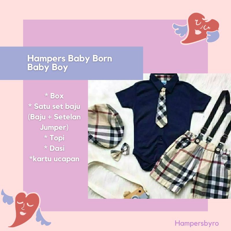 KADO BAYI LAKI LAKI HAMPERS BABY NEW BORN PAKAIAN BAYI