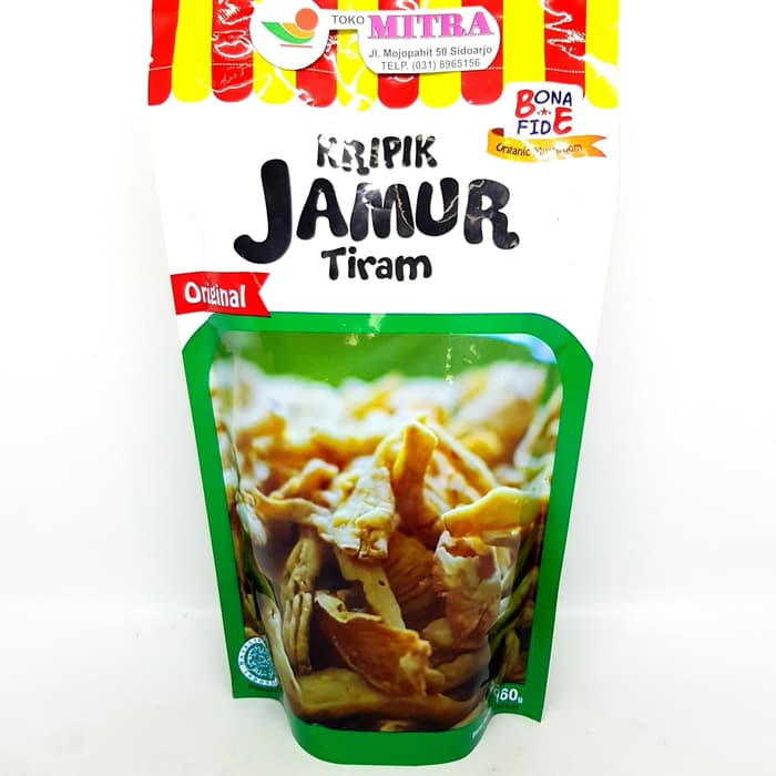 

BONAFIDE KRIPIK JAMUR TIRAM ORIGINAL 160gr