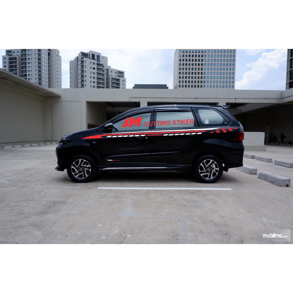 Stiker mobil toyota avanza stiker list mobil avanza