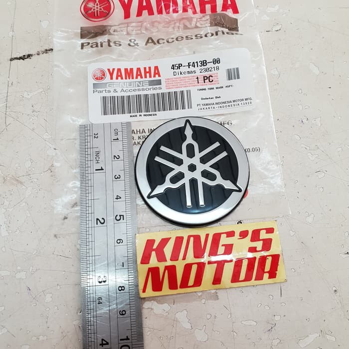 EMBLEM LOGO YAMAHA BYSON (5.5CM) ASLI YAMAHA