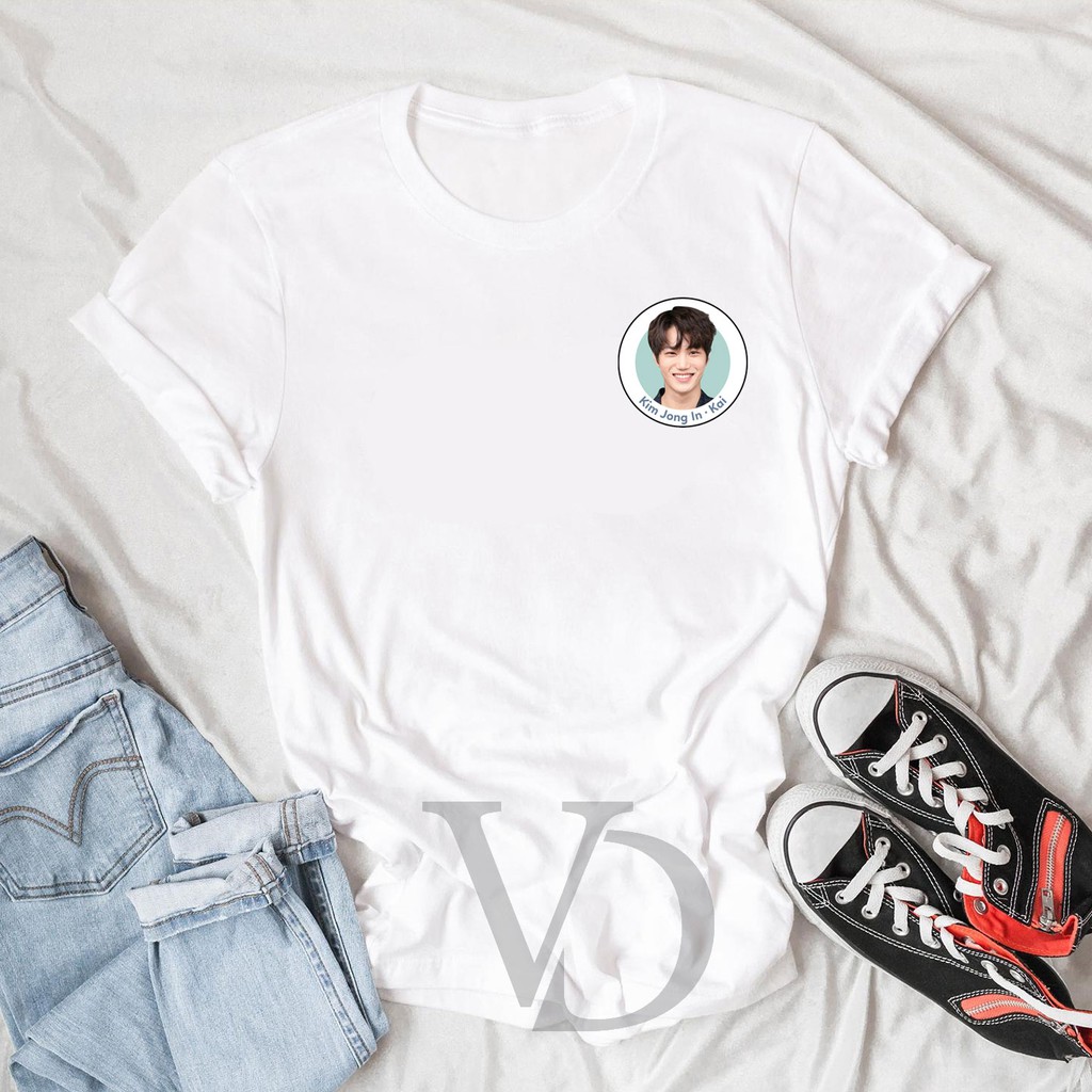 kai EXO kaos korea / baju korean Kim Jong In EXO / tshirt oppa korea lover/oversized tee /baju jumbo