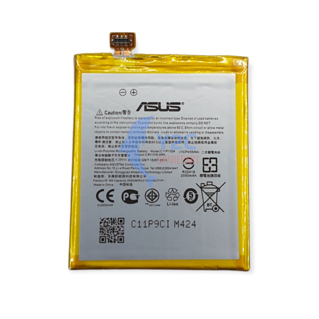 BATERAI ZENFONE 5 / A501CG / C11P1324 ORIGINAL OEM / BATRE / BATRAI / BATERE / BATU / BATREI