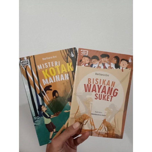 BUKU CERITA ANAK - BISIKAN WAYANG SUKET & MISTERI KOTAK MAINAN