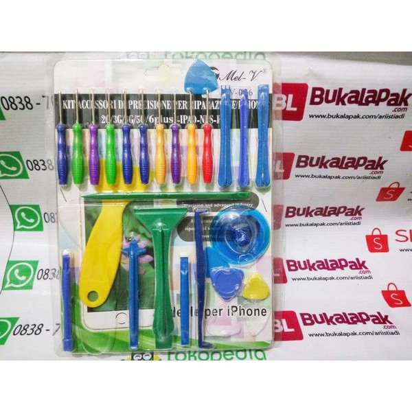 perlengkapan alat tools kit repair service  bongkar hp handphone laptop