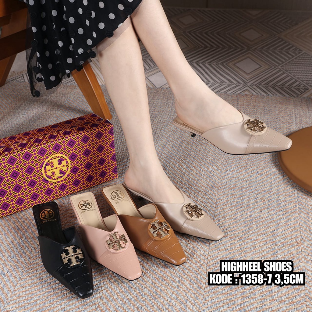 HIGHHEEL SHOES 1358-7  ( NOTE SIZE LUAR LIHAT INSOLE )