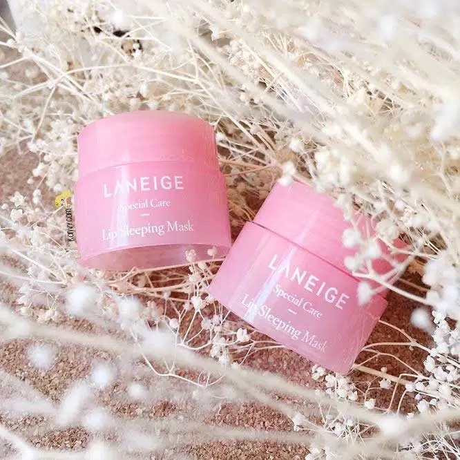 Pelembab Bibir Kering LANEIGE Lip Sleeping Mask Berry ORIGINAL KOREA 3gr Mini Size Murah Pemerah