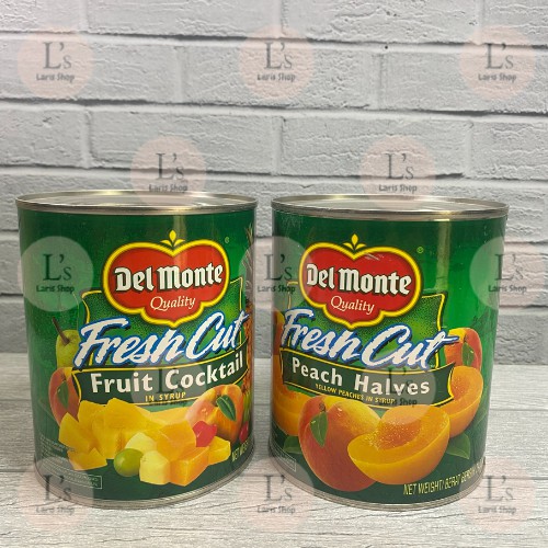 

Delmonte Fruit Cocktail/Peach Halves 825Gr